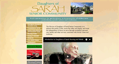 Desktop Screenshot of daughtersofsarah.org